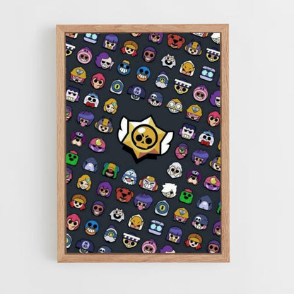 Poster Logo di Brawl Star