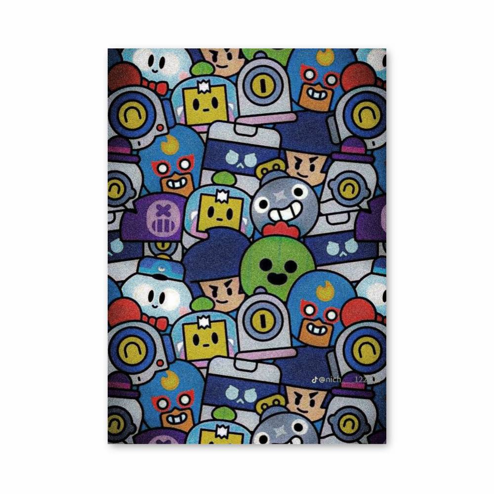 Poster Emoji Brawl Stars