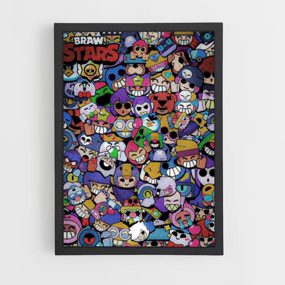 Poster collage di Brawl Stars