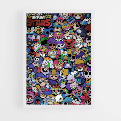 Poster collage di Brawl Stars