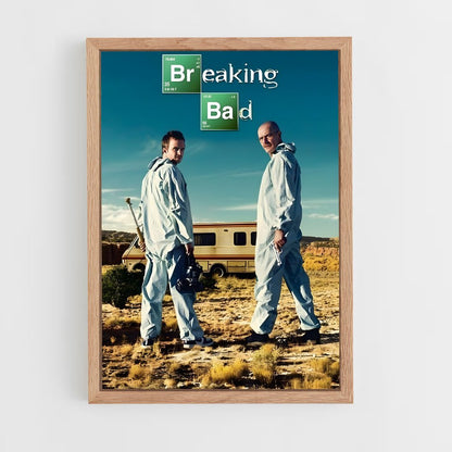 breaking-bad-11 cadre Bois clair