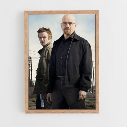 breaking-bad-2 cadre Bois clair