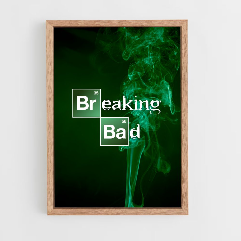 breaking-bad-4 cadre Bois clair