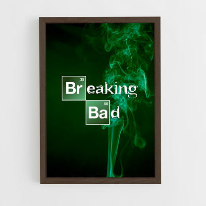 breaking-bad-4 cadre Bois foncé