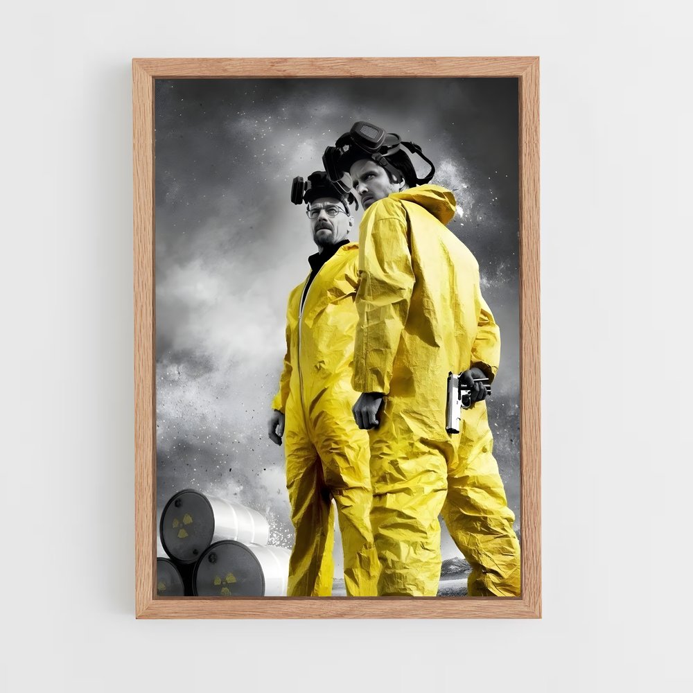 breaking-bad-5 cadre Bois clair