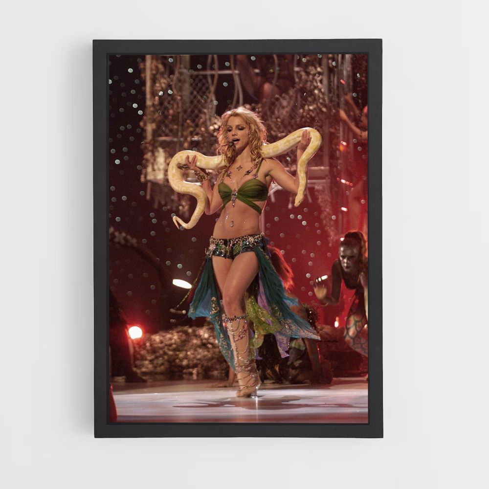 Poster Britney Spears Serpente