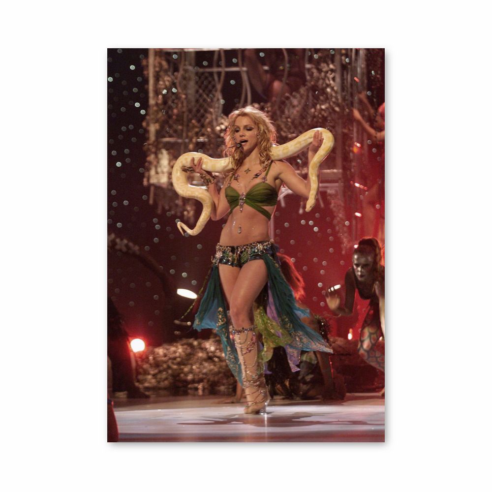 Poster Britney Spears Serpente