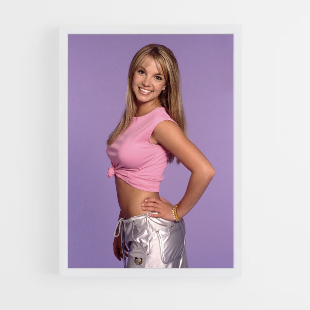 Poster Britney Spears rosa