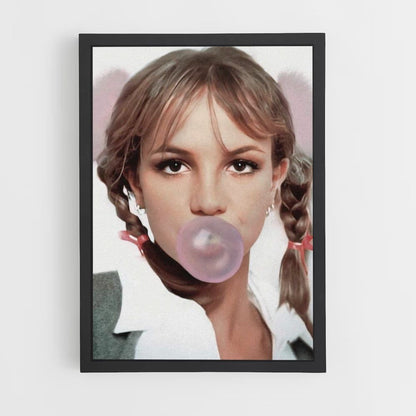 Poster Britney Chewing Gum