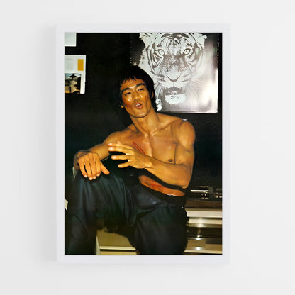 bruce-lee-1 cadre Blanc