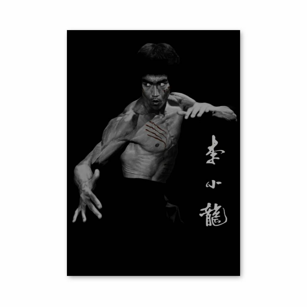 Poster Bruce Lee Griffe