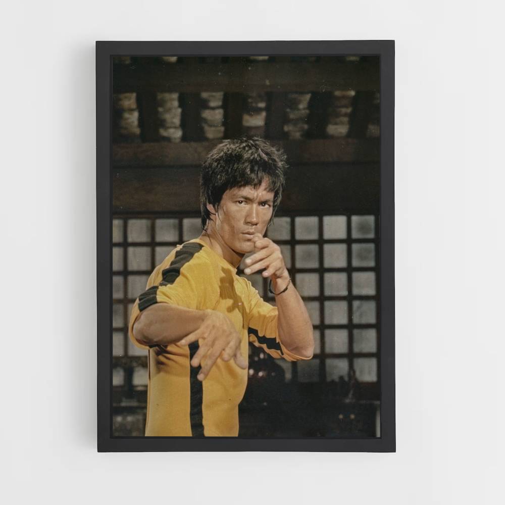 Poster Tuta gialla di Bruce Lee