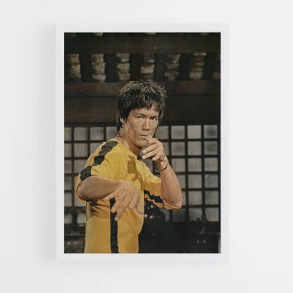 Poster Tuta gialla di Bruce Lee