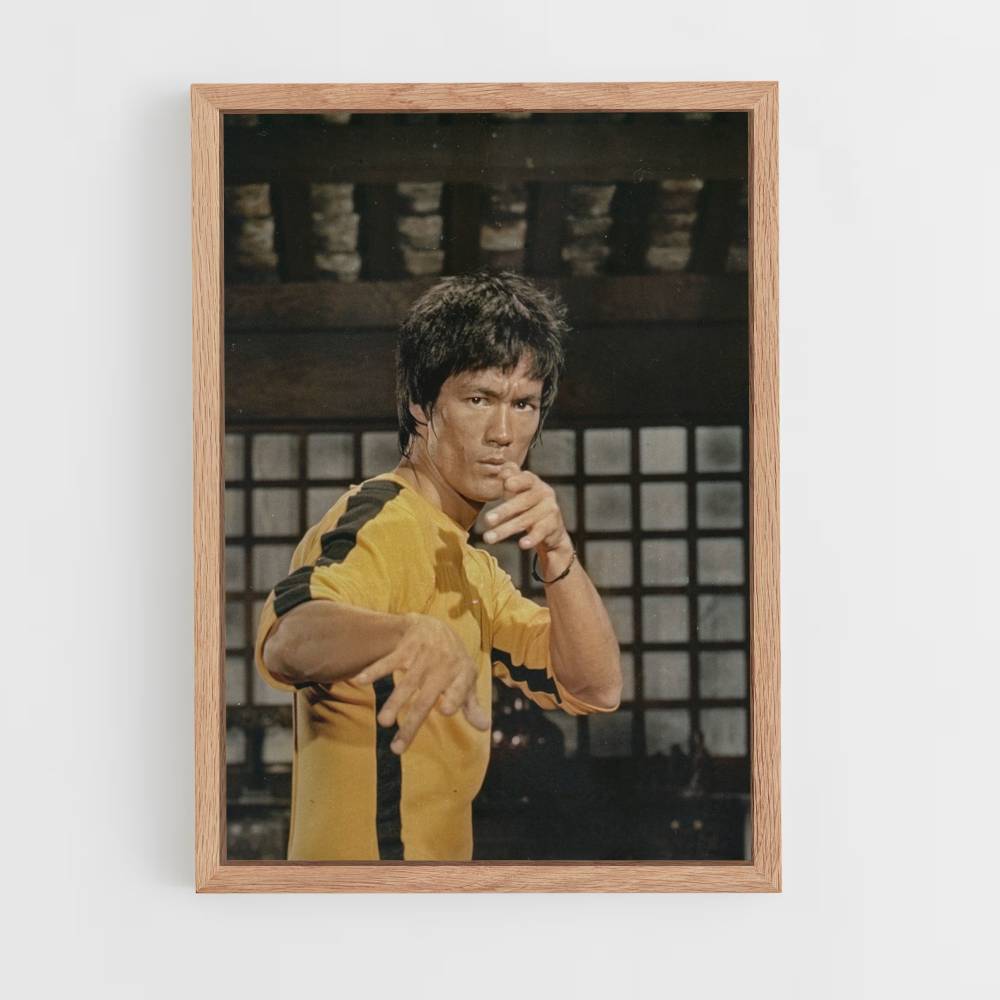 Poster Tuta gialla di Bruce Lee