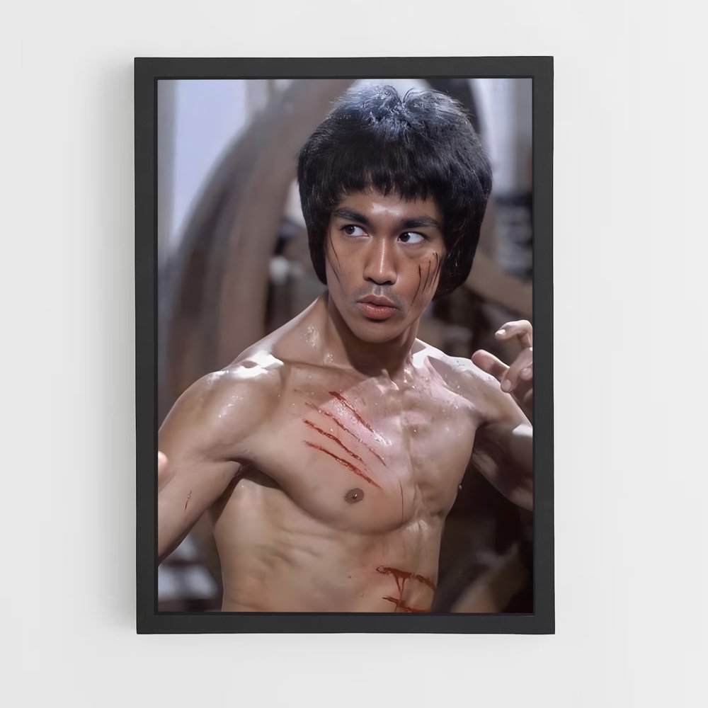 bruce-lee-5 cadre Noir