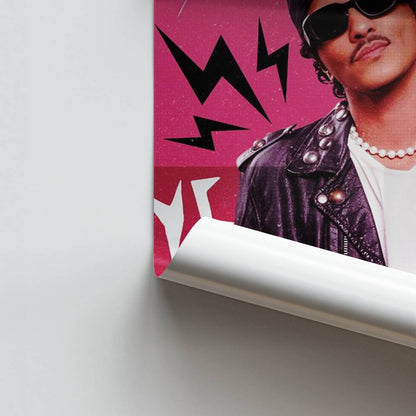 Poster Bruno Mars Sì APT