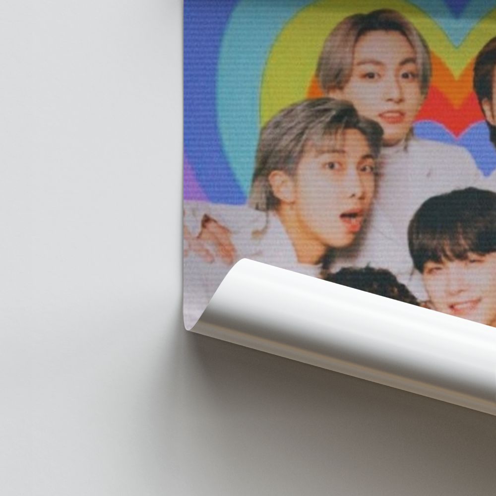 Poster del cuore dei BTS