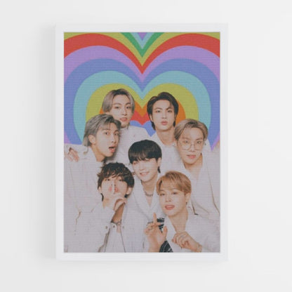 Poster del cuore dei BTS