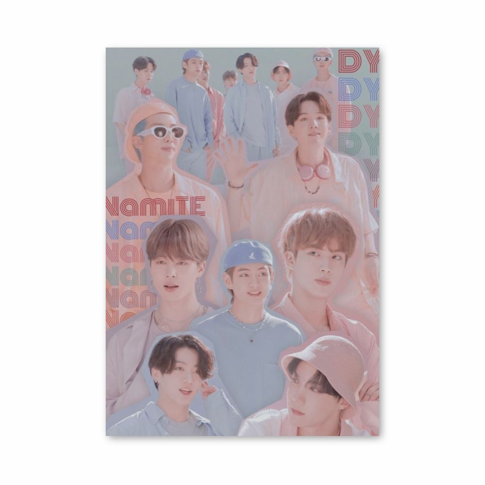 Poster BTS Dinamite