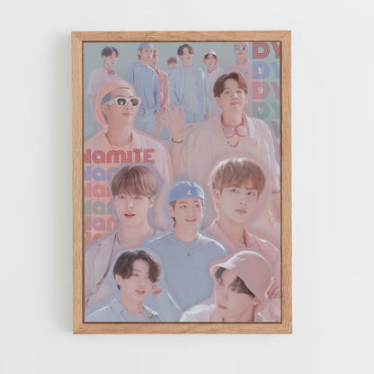 Poster BTS Dinamite