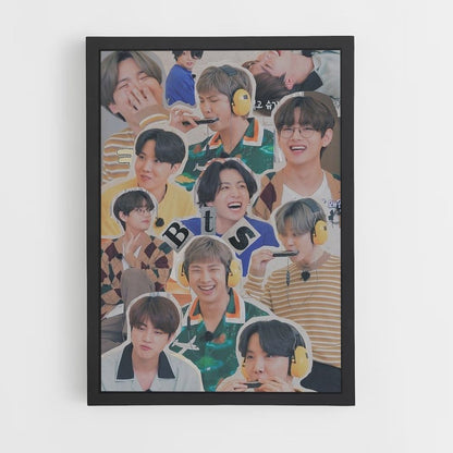 Poster divertente dei BTS