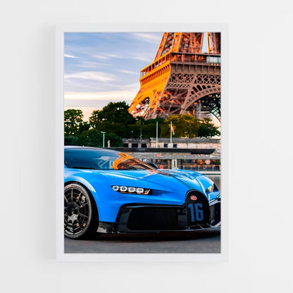 bugatti-1 cadre Blanc