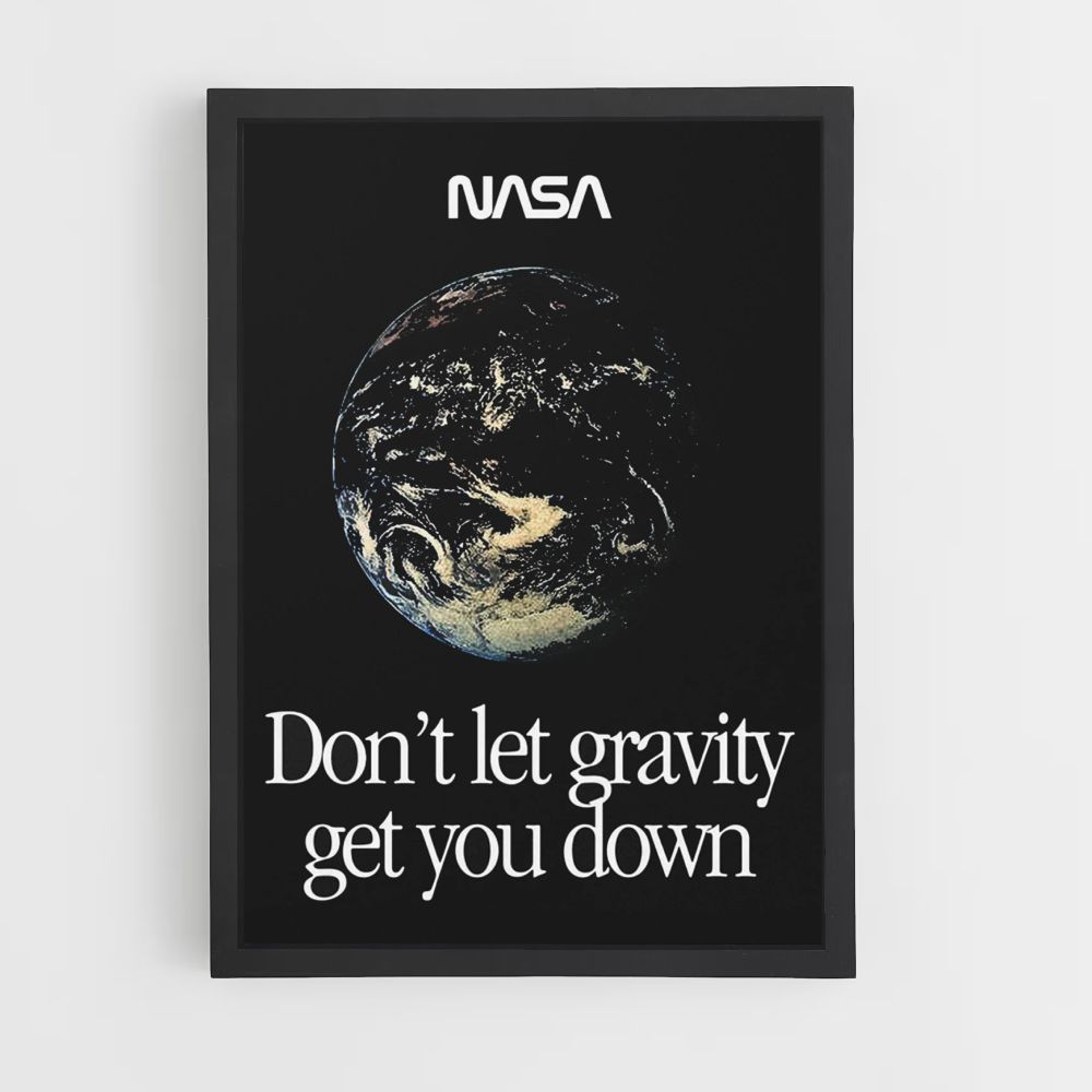 Poster Gravità della NASA