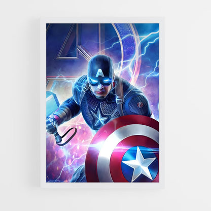 captain-america-11 cadre Blanc