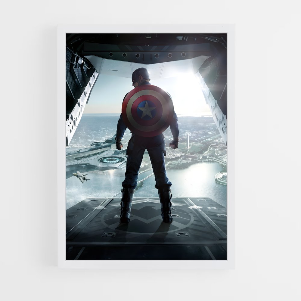 captain-america-14 cadre Blanc