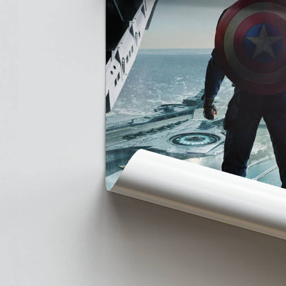 Poster Aereo di Capitan America