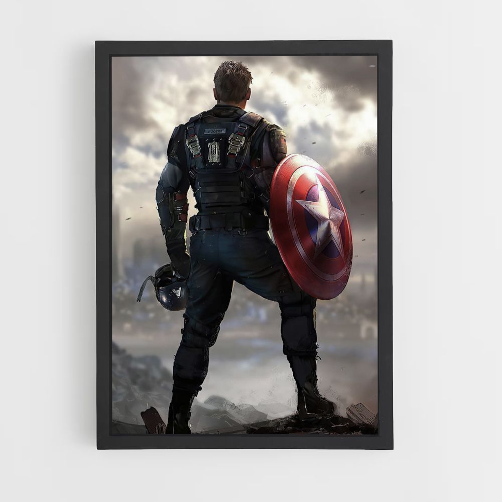 Poster Rovine di Capitan America