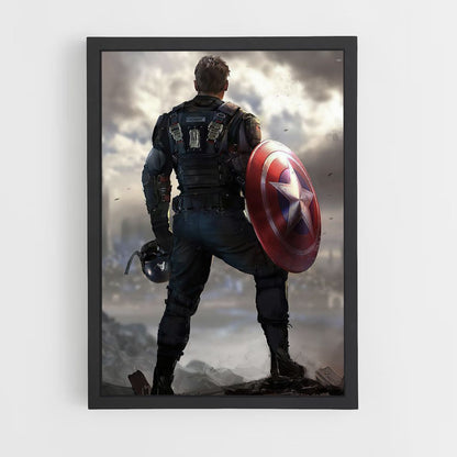 Poster Rovine di Capitan America