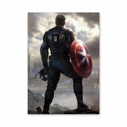 Poster Rovine di Capitan America