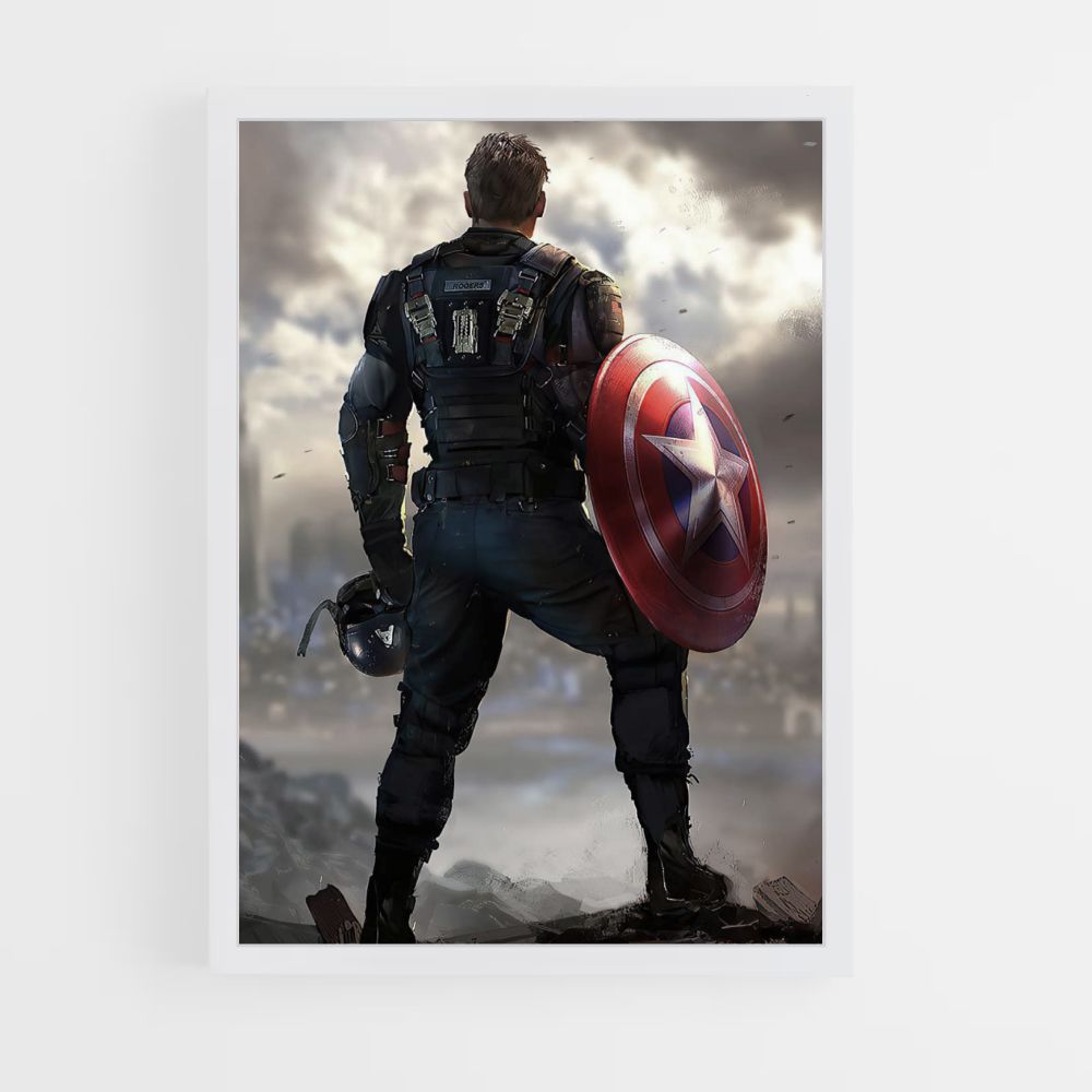 Poster Rovine di Capitan America