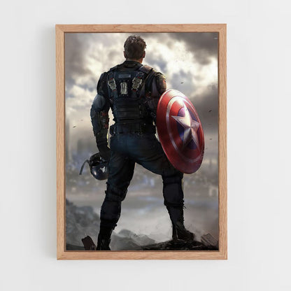 Poster Rovine di Capitan America