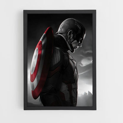 Poster Capitan America Oscuro