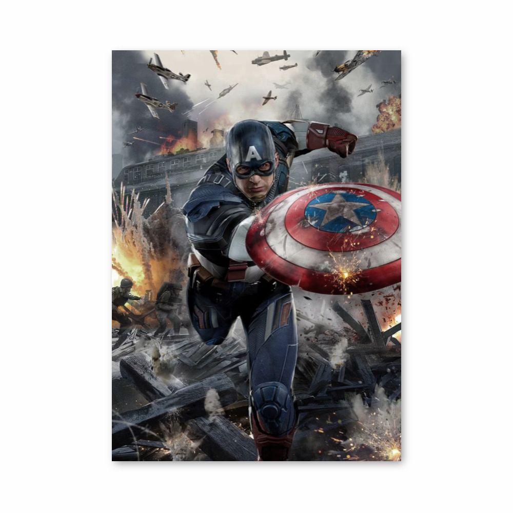 Poster Guerra di Capitan America