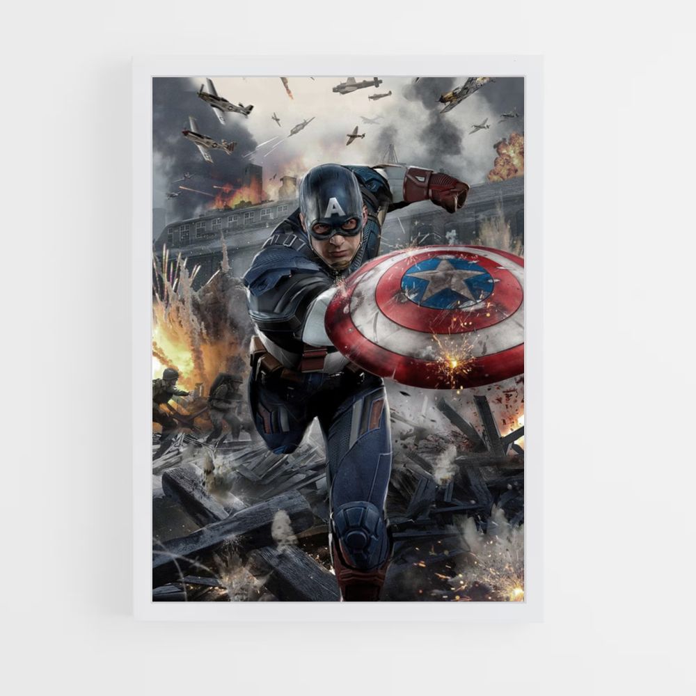 Poster Guerra di Capitan America