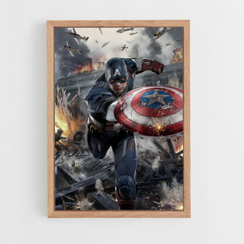 Poster Guerra di Capitan America