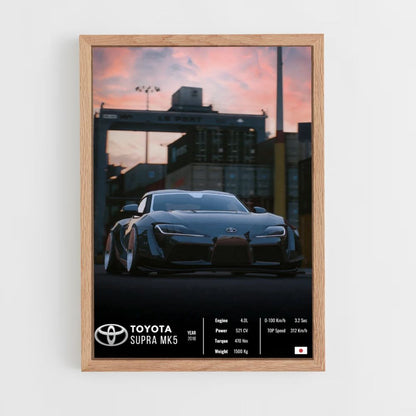 Manifesto della Toyota Supra MK5