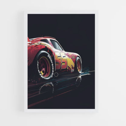 Poster Auto Flash Mcqueen