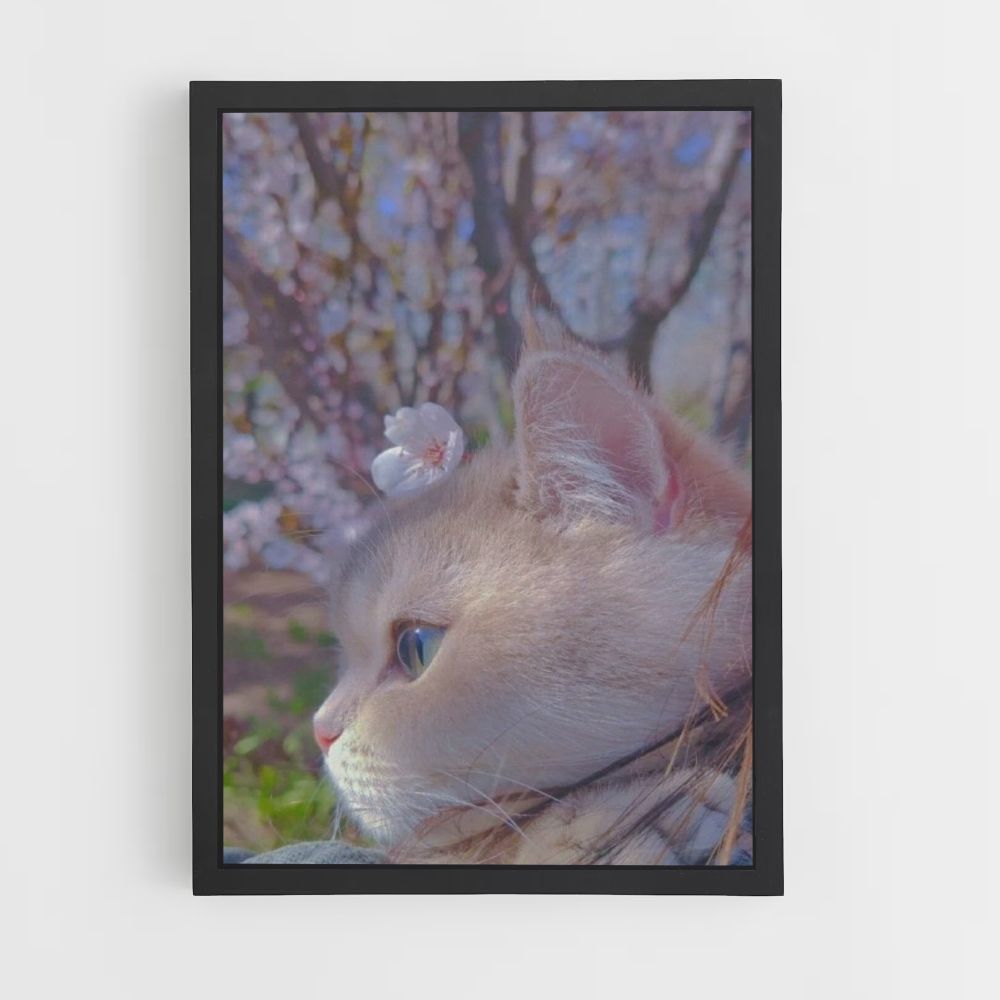 Poster del gatto Sakura