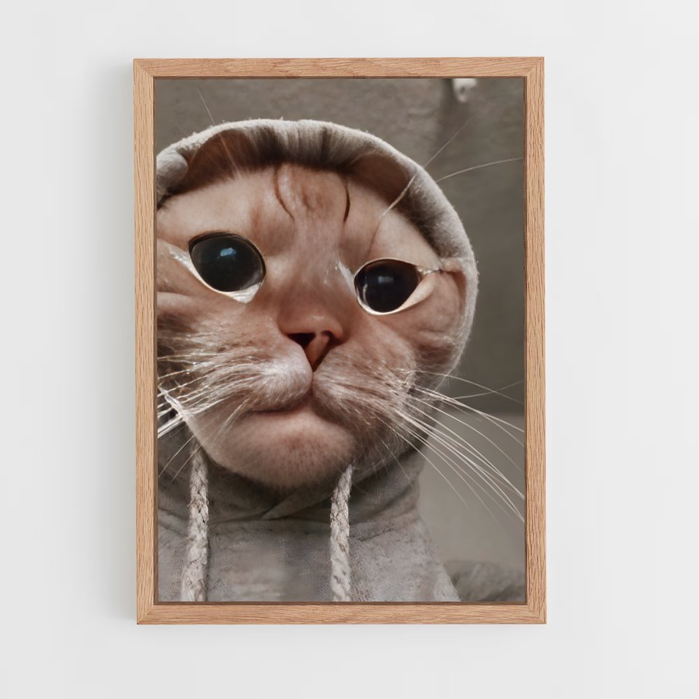 cat-7 cadre Bois clair