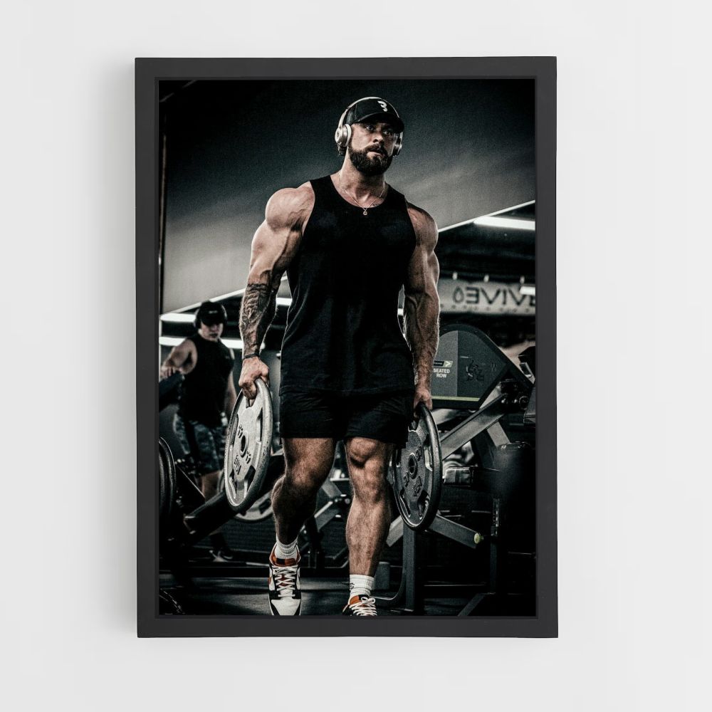 Poster Chris Bumstead Palestra