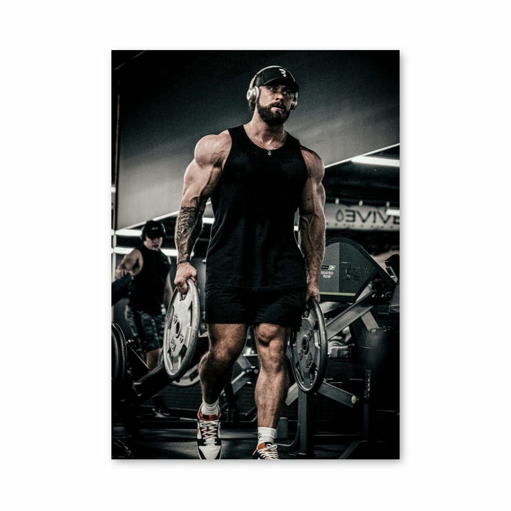 Poster Chris Bumstead Palestra