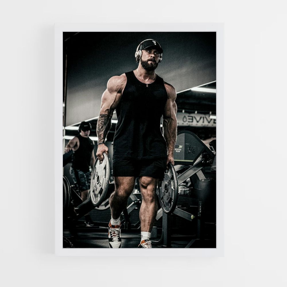 Poster Chris Bumstead Palestra