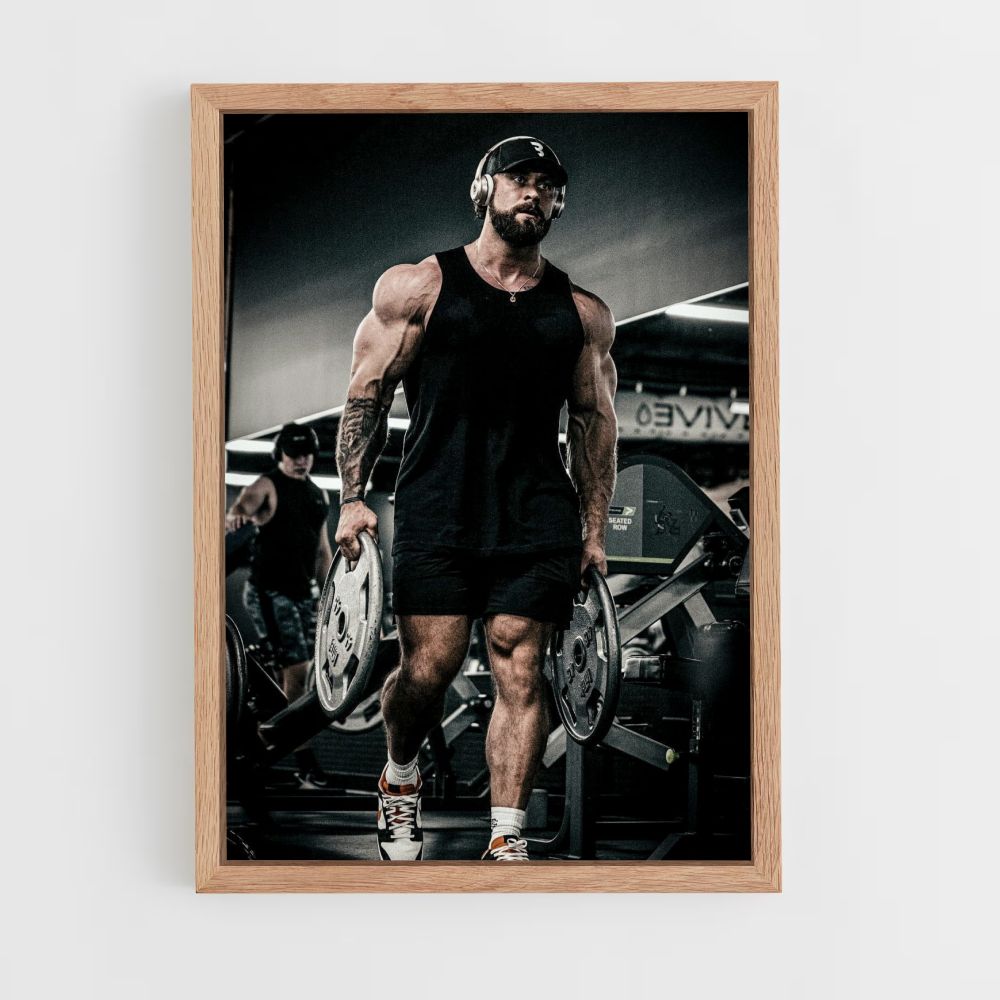 Poster Chris Bumstead Palestra