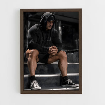 cbum-6 cadre Bois foncé