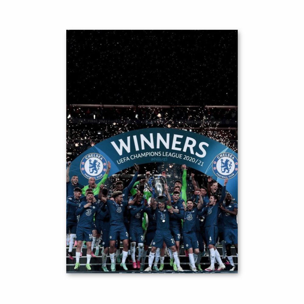 Poster Chelsea FC Champions League