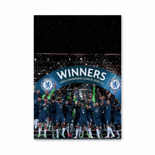 Poster Chelsea FC Champions League